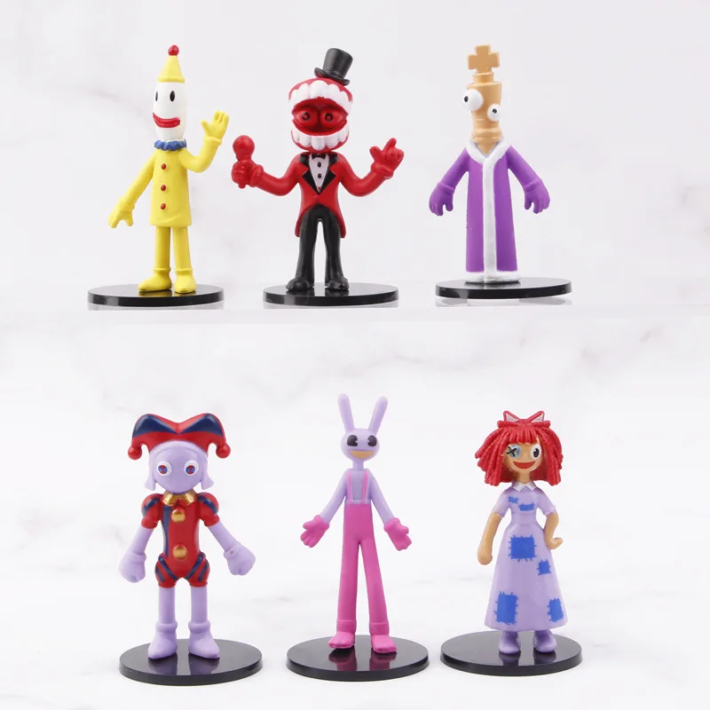 Magical Digital Circus Rabbit Joker Gk Pvc Statue Action Figurine Desk Da Collezione Modello Anime Giocattoli Figure Regalo