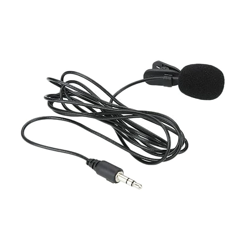 

3.5mm Lavalier Microphone Hands-Free Collar Clip Mic for PC Laptop,for Video Video Conference, Vlogging