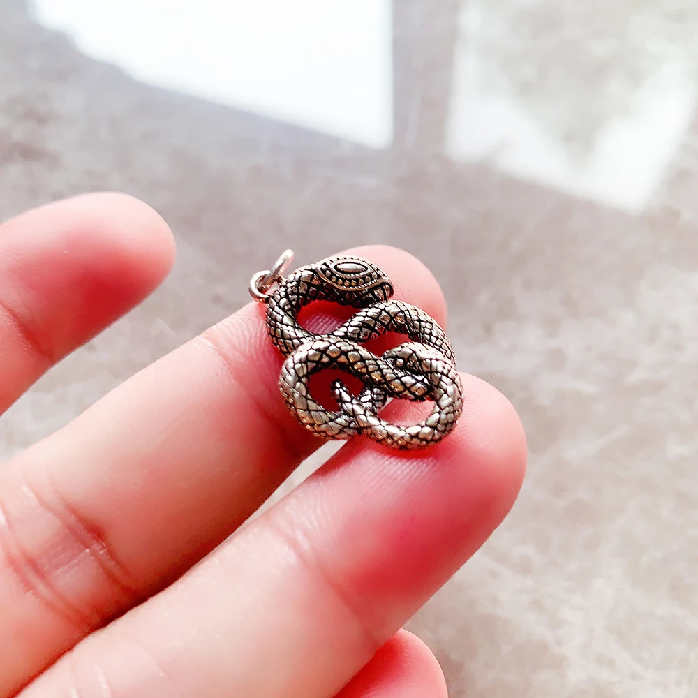 Pendant Snake 925 Sterling Silver Jewelry for Woman