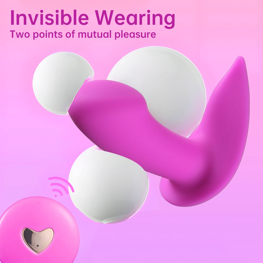 Vibromasseur gode portable pour femme, stimulateur de clitoris, télécommande, point G, masturbateur féminin, jouet sexuel pour adulte_voghion.com