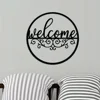 Metal Welcome Sign 5