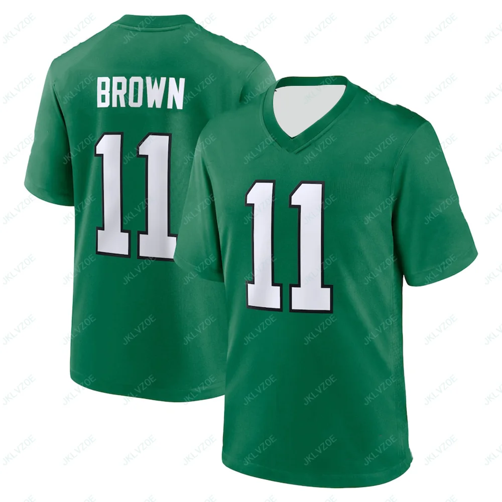 24/25 Adult Philadelphia American Football Jersey Rugby Jersey Sportswear Training T-shirt Eagles Barkley 26 Number