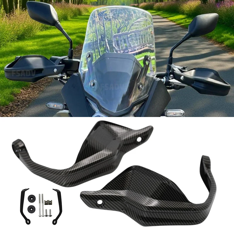Motorcycle Hand Guards For Honda XL750 Transalp 2023-2024 - Nylon Handlebar Protection