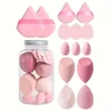 12/14Pcs Makeup Sponge Cosmetic Puff Foundation Sponges Blender Beauty Egg Powder Puffs Make Up Accessories Women Makeup Tools 2