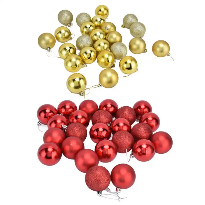 

Balls Decoration Light Weight Christmas Tree Ball for Home Office
