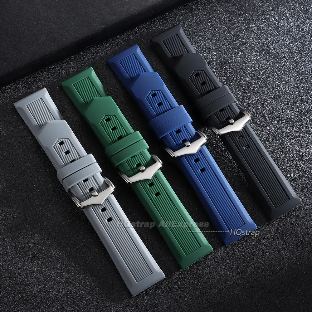 Universal Sport Silicone Watch Strap | Soft Waterproof Wristband Accessories