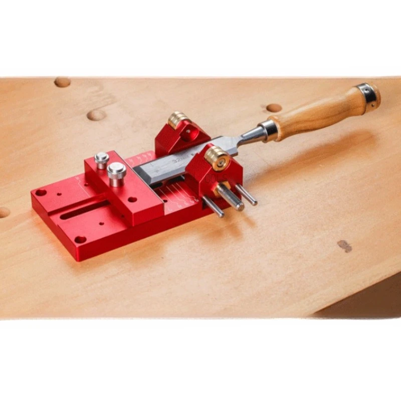 

Precision Fixed Angle Sharpener for Woodworking Professional Chisel Polishing Sharpening System Honing Guide Sharpening Holder