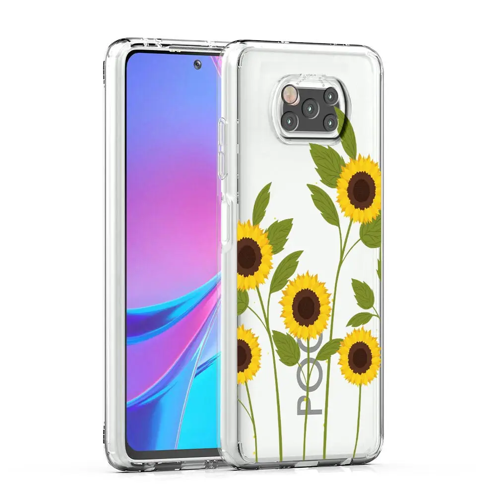 Sunflower Lavender Purple Floral Phone Case Cover