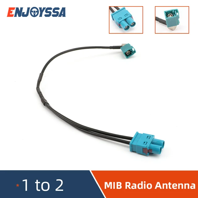 Rns310 Rcd510 Am Fm Mib Radio Antenna Dedicated Double Head 1 Turn 2 Wiring  Tail For Vw Cc Tiguan Golf Jetta Mk5 6 Passat Polo - Cables, Adapters &  Sockets - AliExpress
