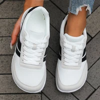 Women's Shoes Sneakers Wide Toe Barefoot Casual Wide Last Fashionable Canvas Black Flat Board Shoes Breathable Mesh Men's Shoes - Image 3