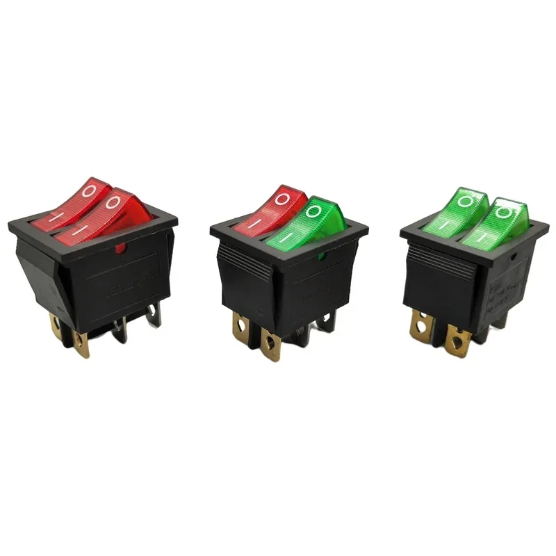Рисунок 2 - KCD8 6PIN 16A 250V 20A 125V двойной