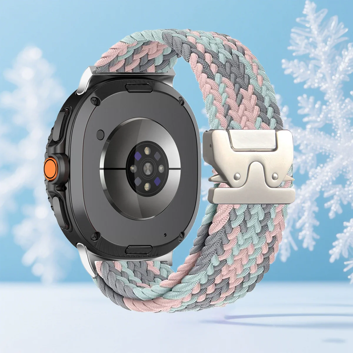 Braided Loop Parachute Buckle Watch Band