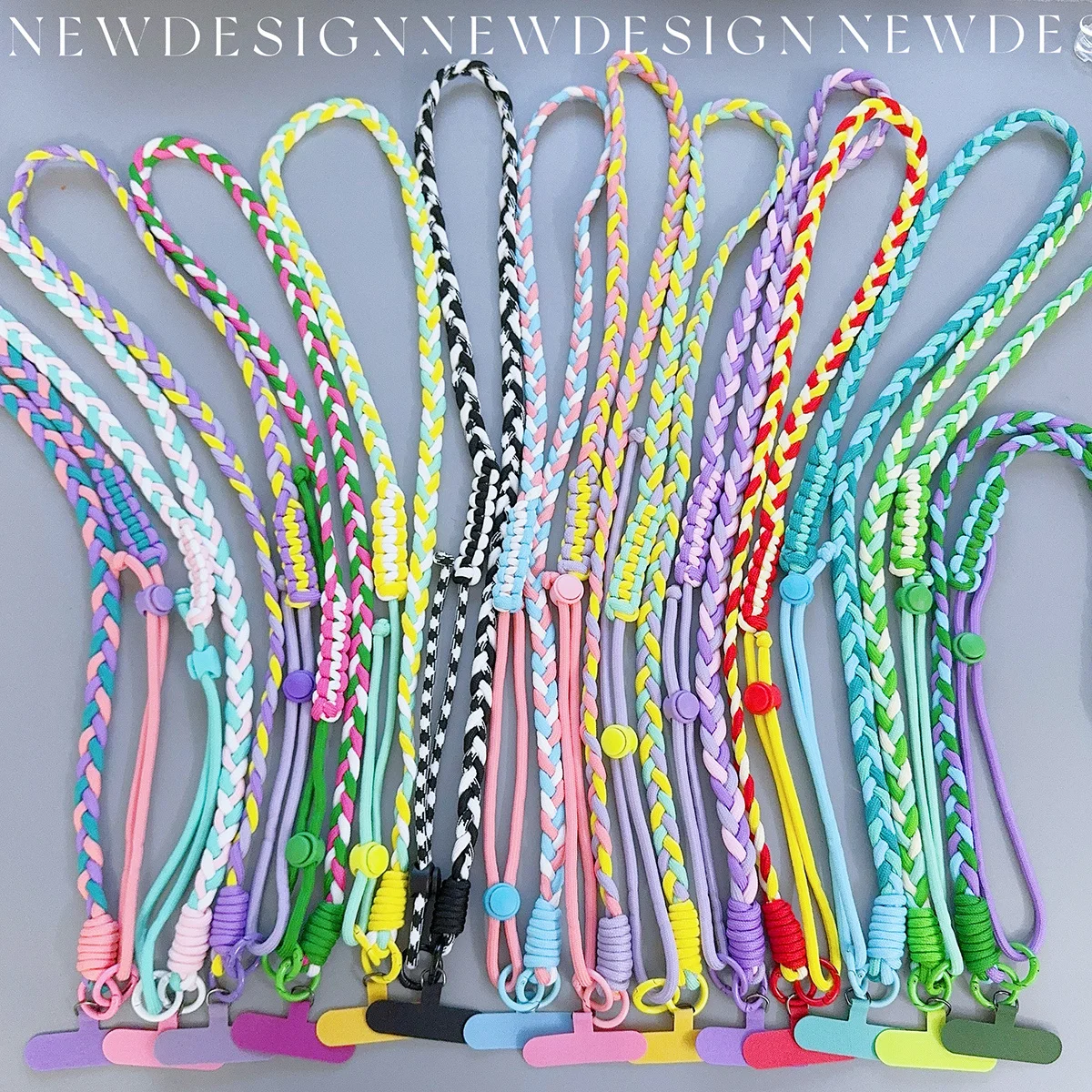 Adjustable Crossbody Phone Lanyard with Universal Case Connector