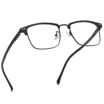 Blue Light Blocking Glasses - Square Computer Glasses Women/Men Eyeglasses Frame，Anti Eyestrain Computer Game Glasses
