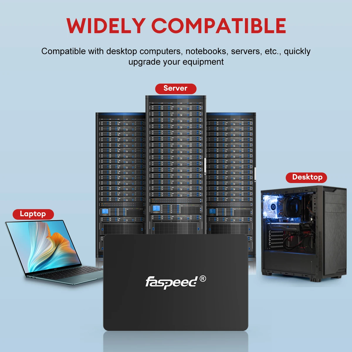 ũž Ʈ PC Faspeed SATA3 2.5 SSD, 1 TB, 512GB, 256GB ϵ ̺, 128GB, 2TB, 1 TB,  SATA 3 HDD, 20 