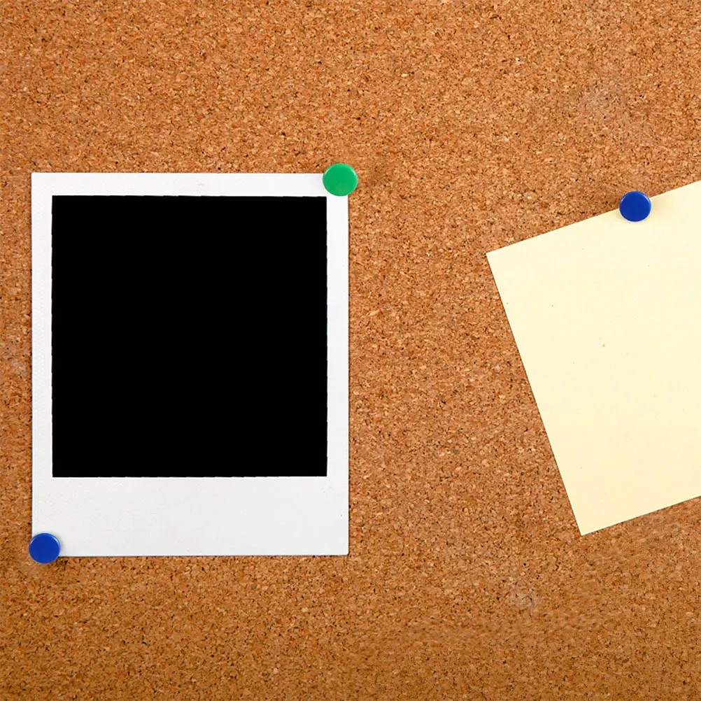 200Pcs 플라스틱 푸시핀 다채로운 플랫 헤드 압정 포인트 팁 게시판 사진 종이 고정 사무실 학교 DIY