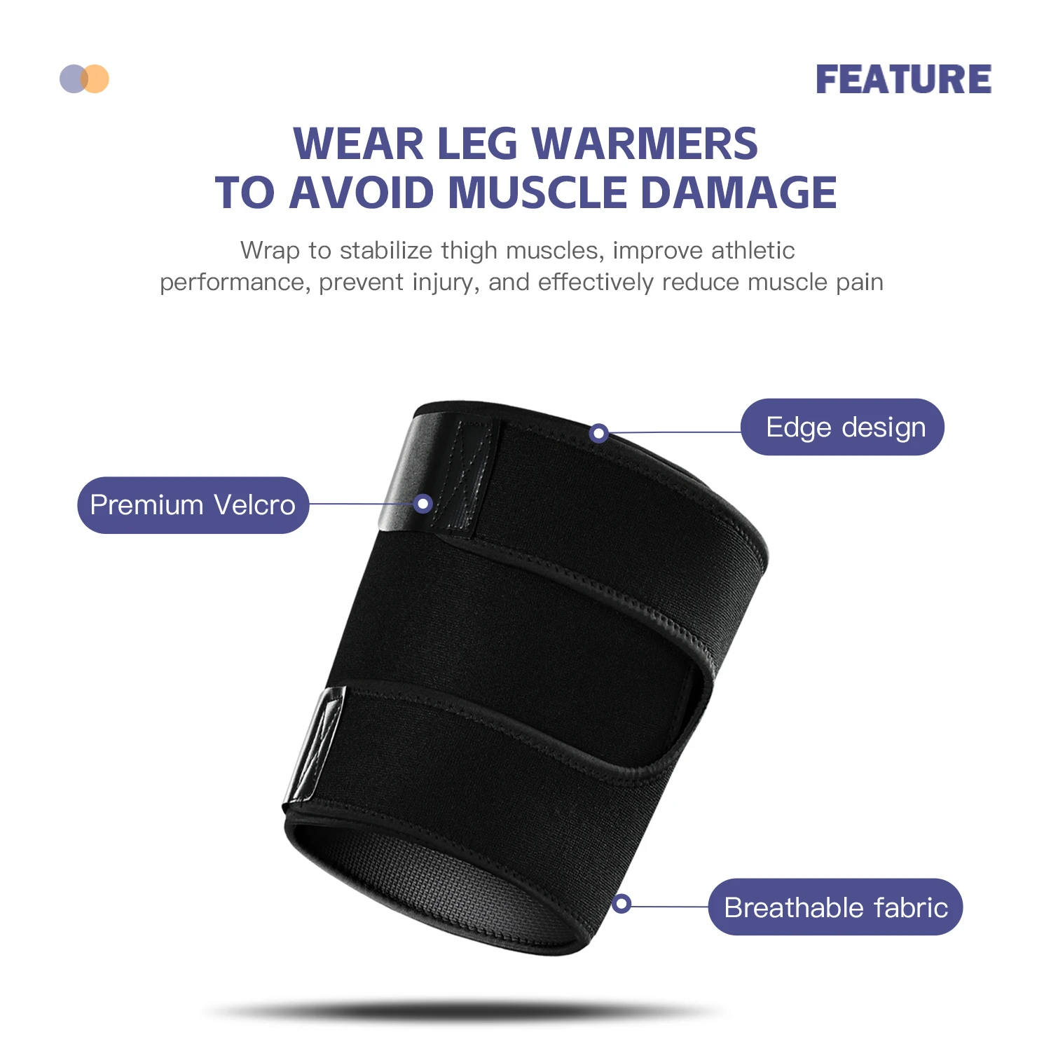 1PC Large Thigh Support Bracket, Adjustable Straps Thigh Cover For Groin And Limb Support, Adhesive Large Secure Stable