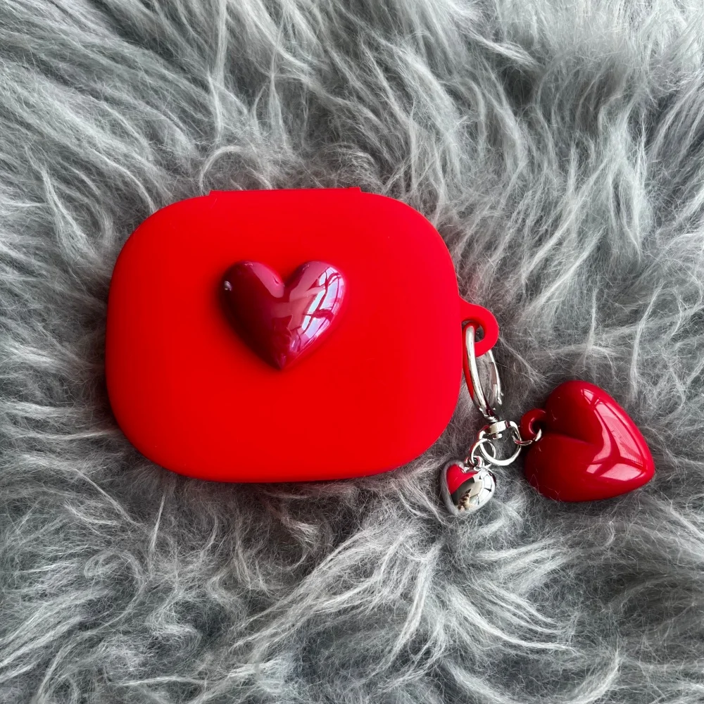 Sweet Love Heart Protective Case with Keyring