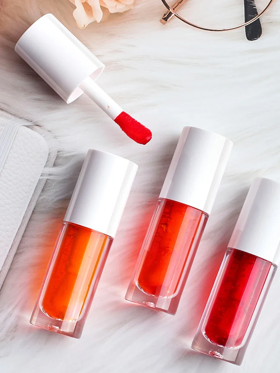 6ml Private Label Jelly Lip Tint Custom Bulk Dye Face Lips Eye Available Long-lasting Easy Waterproof Pigment Makeup Beauty 6