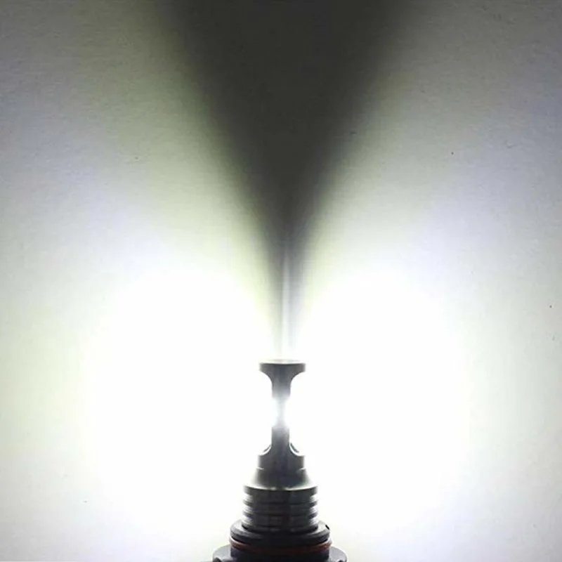 2pcs H7 H1 H8 H9 H11 9005 9006 LED 전구 HB3 HB4 CSP LED 슈퍼 밝은 헤드라이트 DRL 램프 6500K 화이트