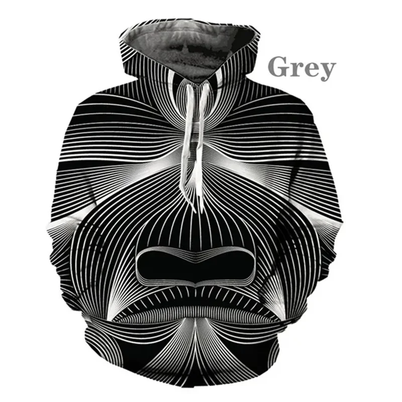 thumbnail image 1 of Sudadera con capucha hipnótica Vertigo en blanco y negro con impresión 3D para hombre, sudadera con patrón colorido, sudadera unisex divertida de manga larga, sudaderas con capucha, 1 of 5
