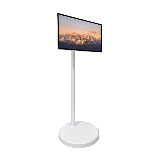 Téléviseur intelligent portable tout-en-un Android 2026 avec écran LCD de 21,5/24/27/32 pouces pour diffusion en direct, permettant de regarder grand écran à tout moment 1