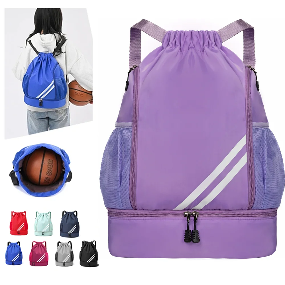 Basketball Backpack basketball backpack Travel Outdoor Waterproof Swimming Fitness Sports Bag Basketball Pouch Hiking Climbing