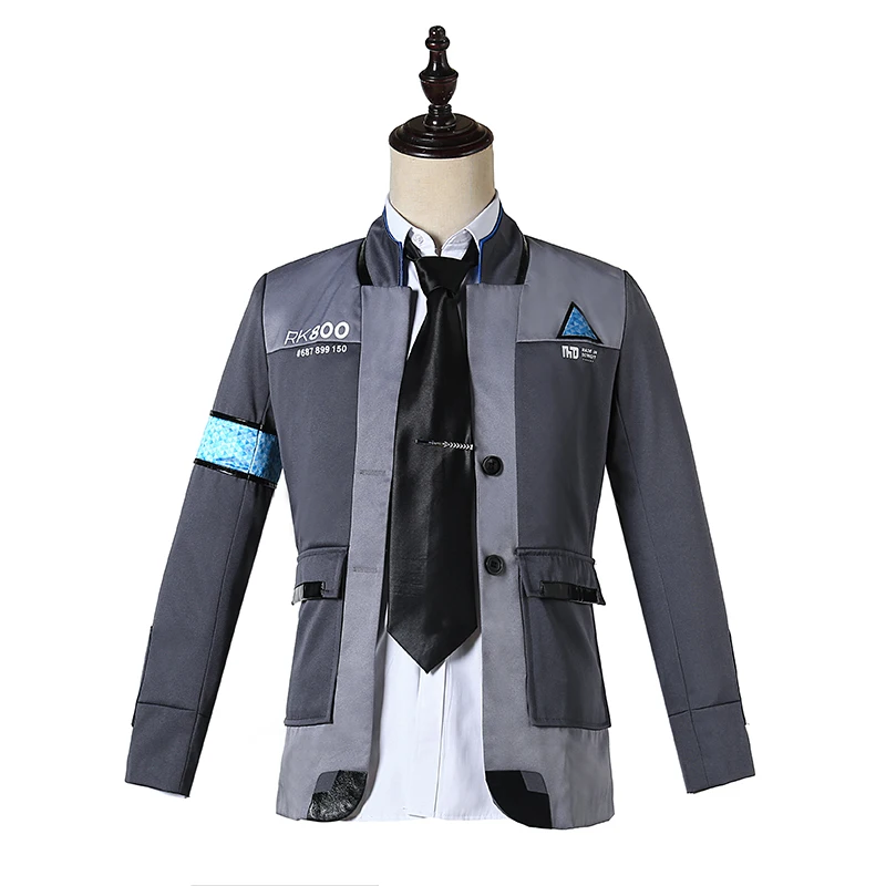 Game Detroit Become Human Cosplay Costume Connor Cosplay Uniform
