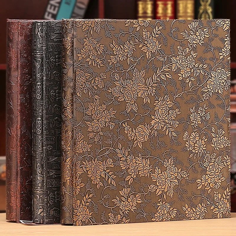 6 Inch 800 Plastic Pockets Photo Album Family Insert Large Capacity Leather Cover Gallery Memory Record Scrapbook Foto | Дом и сад