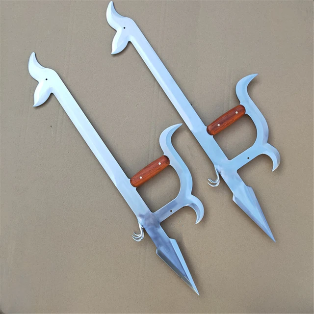 Palmatum Double Hook Swords Traditional Wushu Kung Fu - AliExpress