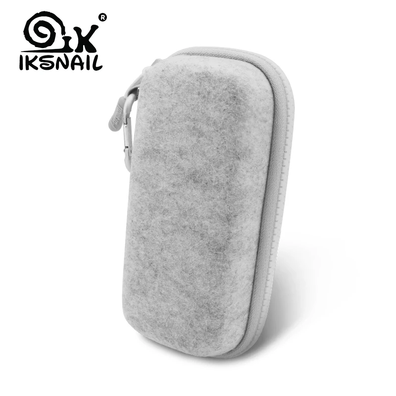 Iksnail Professional Protect Bag Storage Custodia In Feltro Custodia Per Registratore Per Tascam Dr-05 Registratori Vocali Digitali Portatili