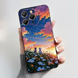 Luxury Matte Soft Silicone Back Cover - Cute & Cool Design for Oukitel P1 (HEI - TPU201)