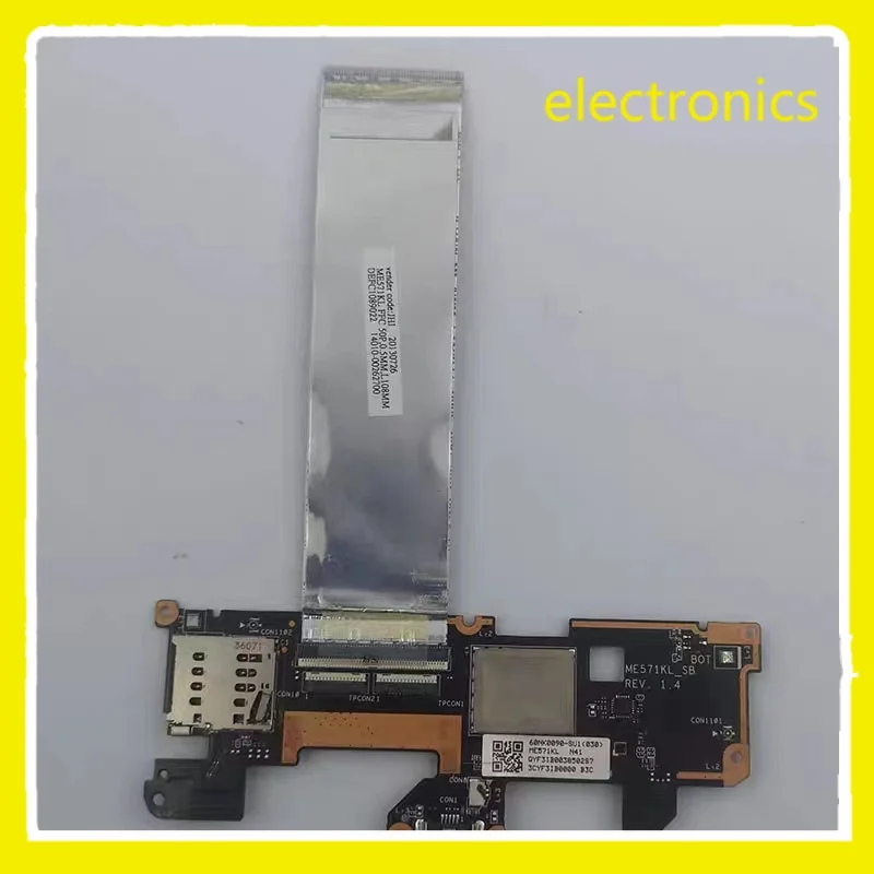 Originale Per Nexus 7 Me571K Caricatore Usb Touch Control Board Cable Muslimexaytest Buono.