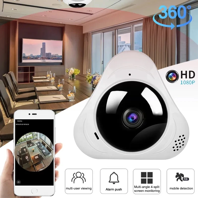 Yoosee APP 2MP 1080P 360Degree Panoramic View VR IP Camera IR Night Vision Motion Detection CCTV Baby Monitor 3