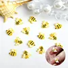 50pcs Random Mixed Resin Cute Cartoon Bee Nail Art Charm Mini Exquisite Nail Ornaments Nail Decoration DIY 1