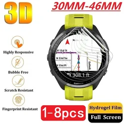 Premium Smartwatch Screen Protector Film - Universal Fit Accessory for 8pcs Films (Diameter 43mm)