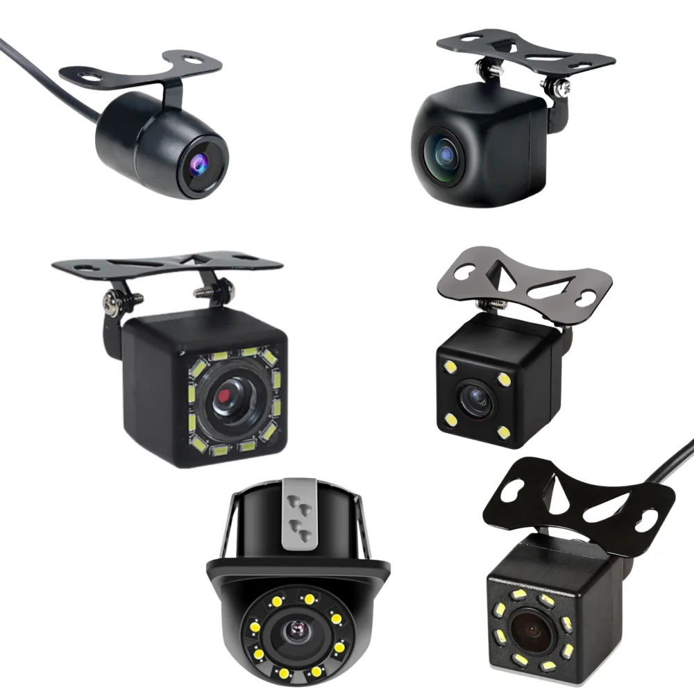 Universal Car Rear View Mirror Reversing Camera Auto HD 170 Degree