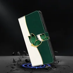 Magnetic Flip Leather Wallet Phone Case - OPPO A55 5G (LD)