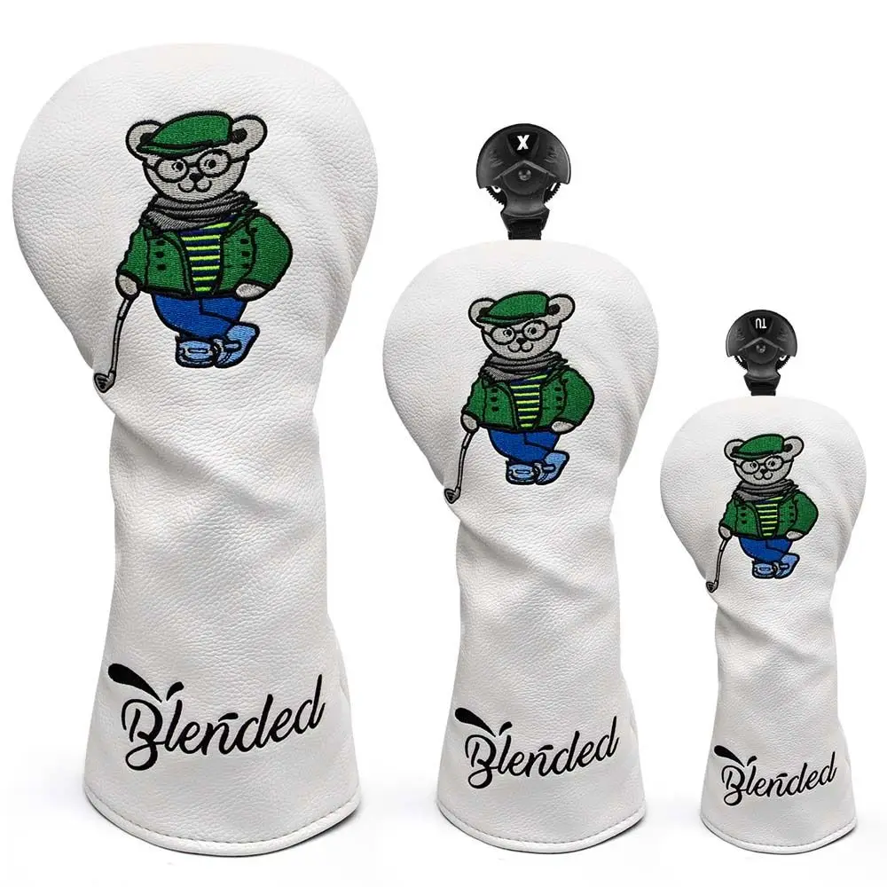 

Embroidery Head Covers Mallet Putter Golf Putter Headcover Blended Golf Headcover Golf Club Headcover Golf Putter Cover