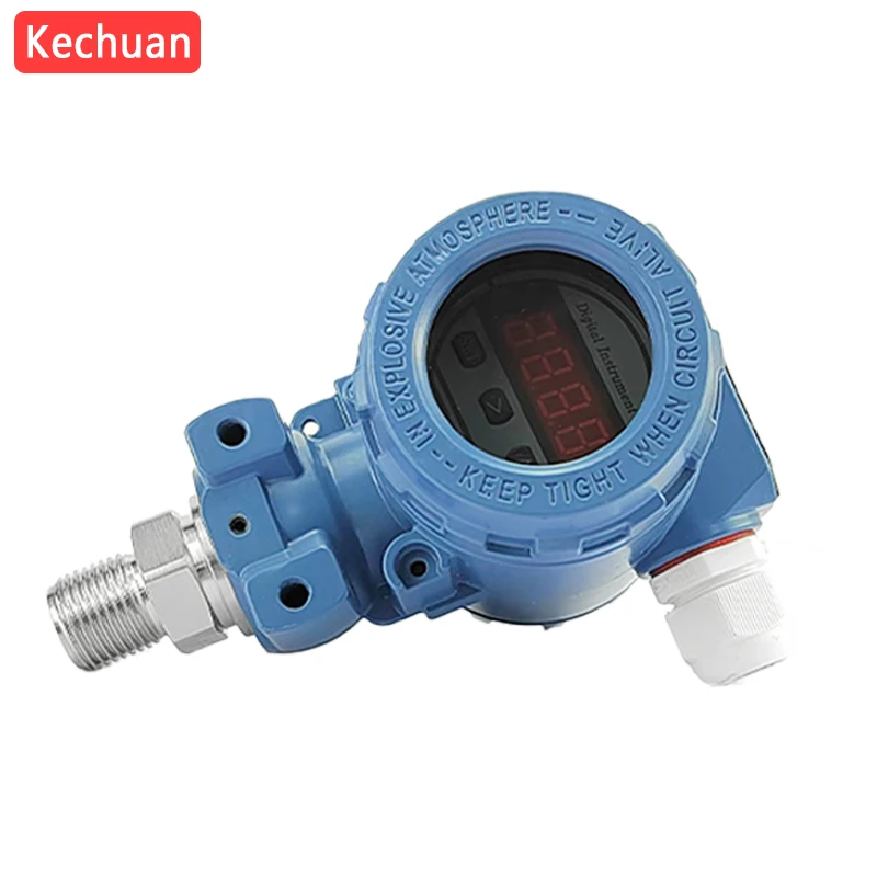 2088 Digital Pressure Transmitter 4-20mA RS485 Digital Diffusion Silicon Anti Damping Design Pressure Sensor