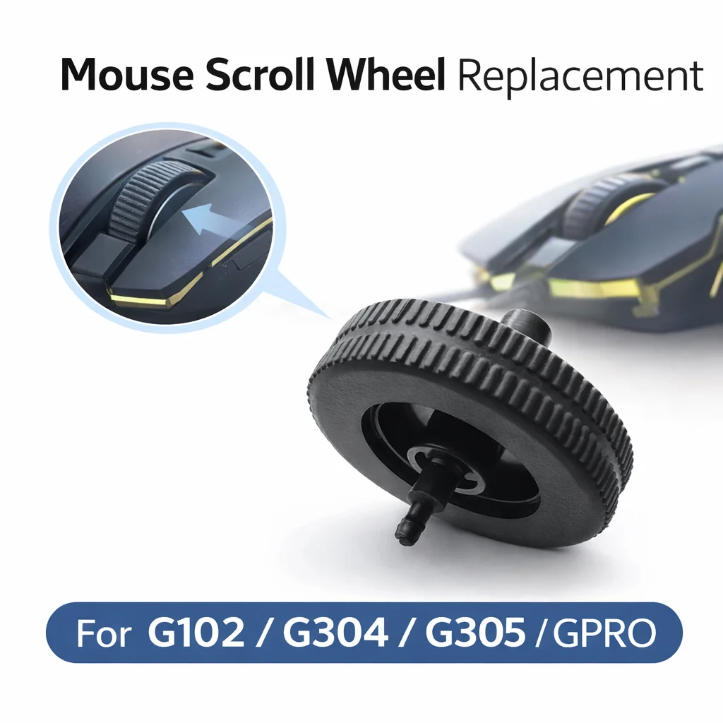 Rueda Del Raton Rueda de Desplazamiento de Repuesto para Ratón Logitech G102 G304 G305 ...