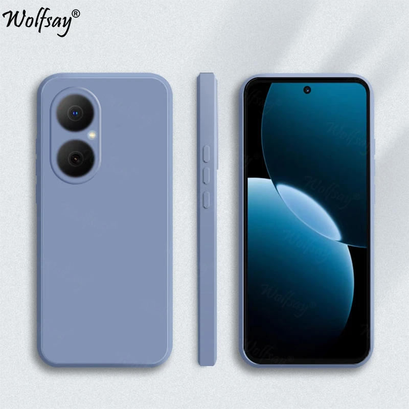 Candy Anti-Knock Liquid Silicone Back Case - Original Pastel Cover