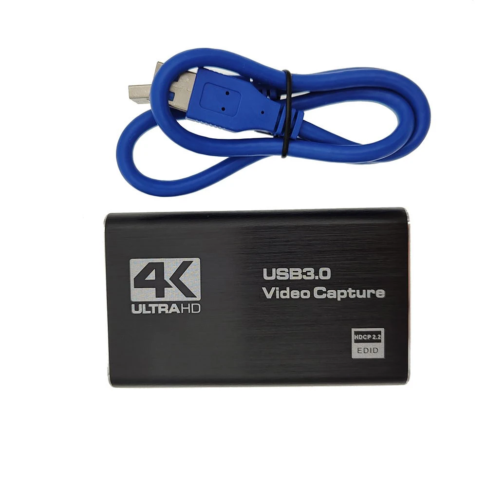 Mini Video Capture Card para pc Câmera Recording Box Grabber Recorder Live Streaming Hdmi-compatível com Usb 3.0 4k 1080p 60fps hd - Imagem 5