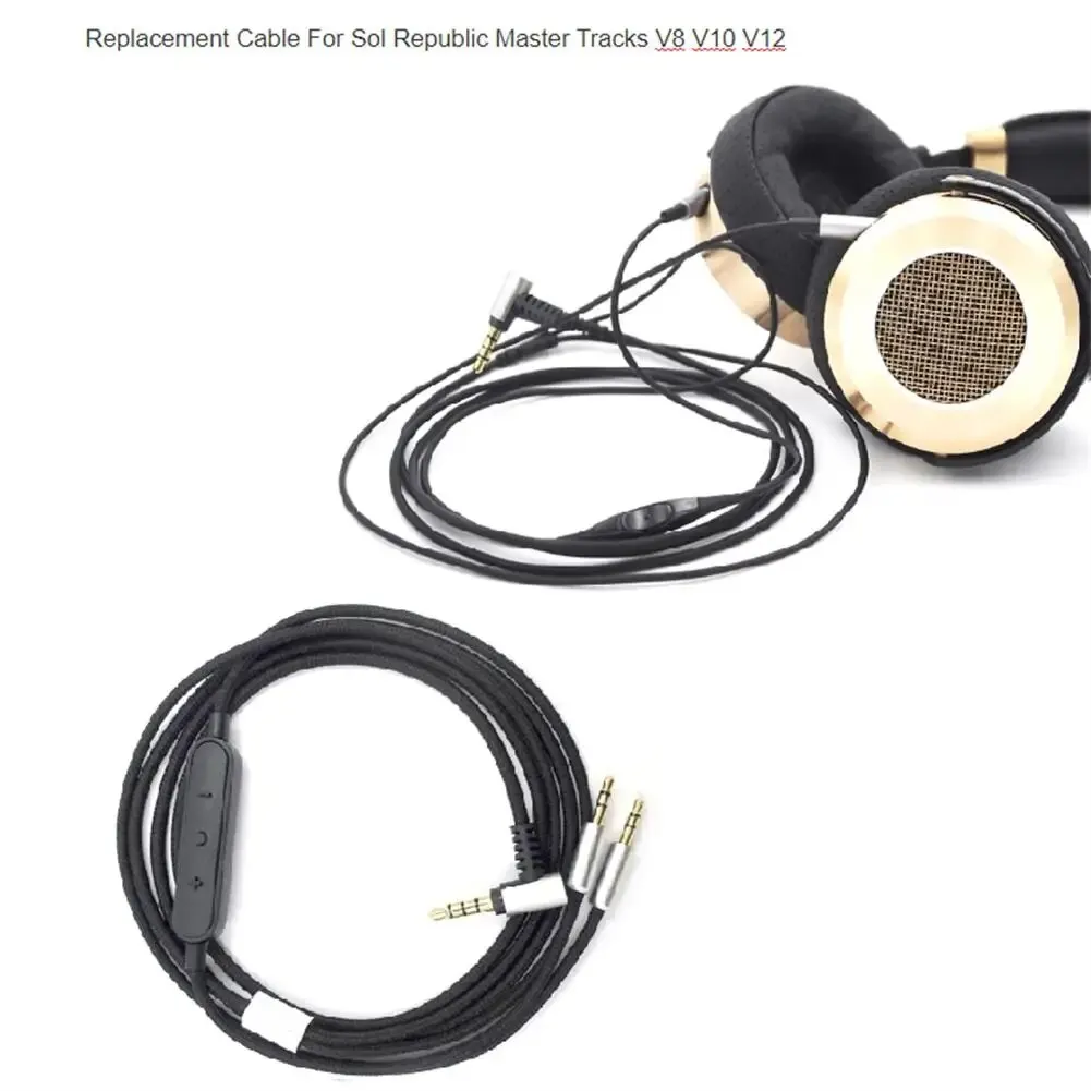 Cuffie Di Ricambio Cavo Cuffie Fili Lettori Cavo Connettore Compatibile Per Republic V8 V10 V12