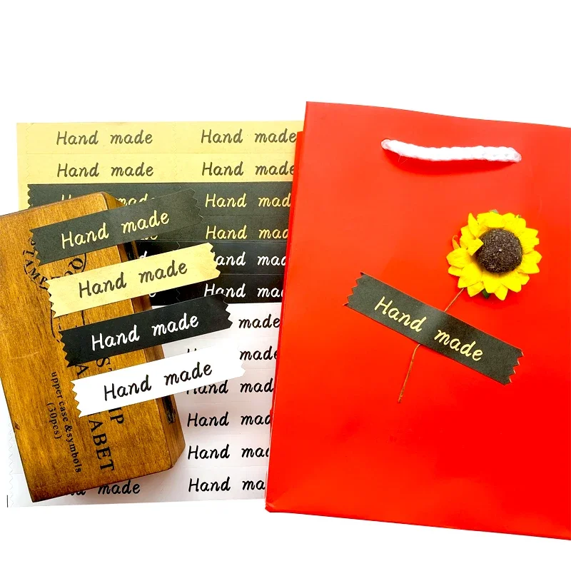 

480pcs/lot Handmade Cookies Baking Packaging Creative Decoration Seal Sticker Wholesale