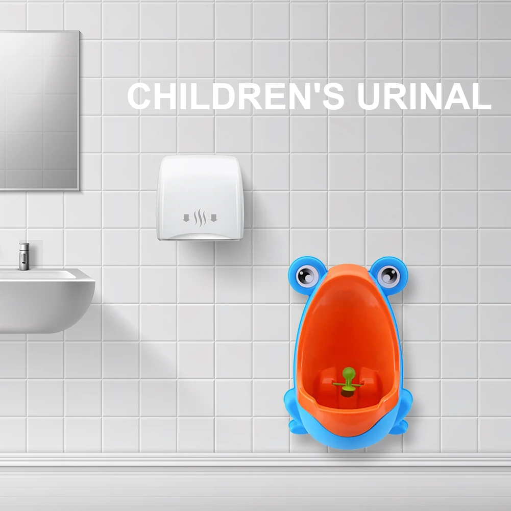 Frog Baby Boys Children Standing Potty Wall-Mounted Kids Toilet Training Urinal 5