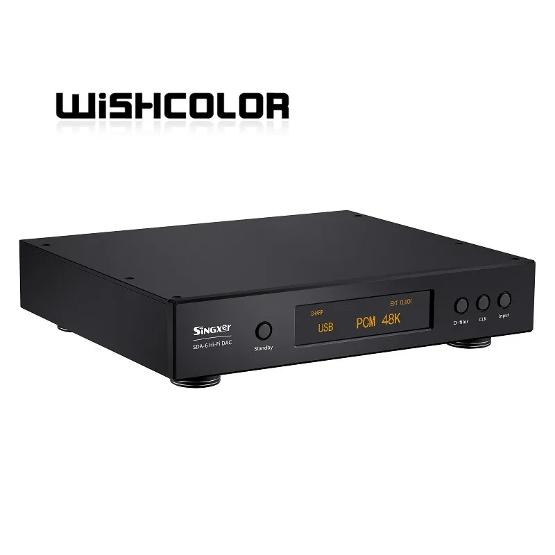 

Wishcolor Singxer SDA-6 DAC Decoder DSD512 AK4499 NOS Native Direct Solution Decoding Advanced Version