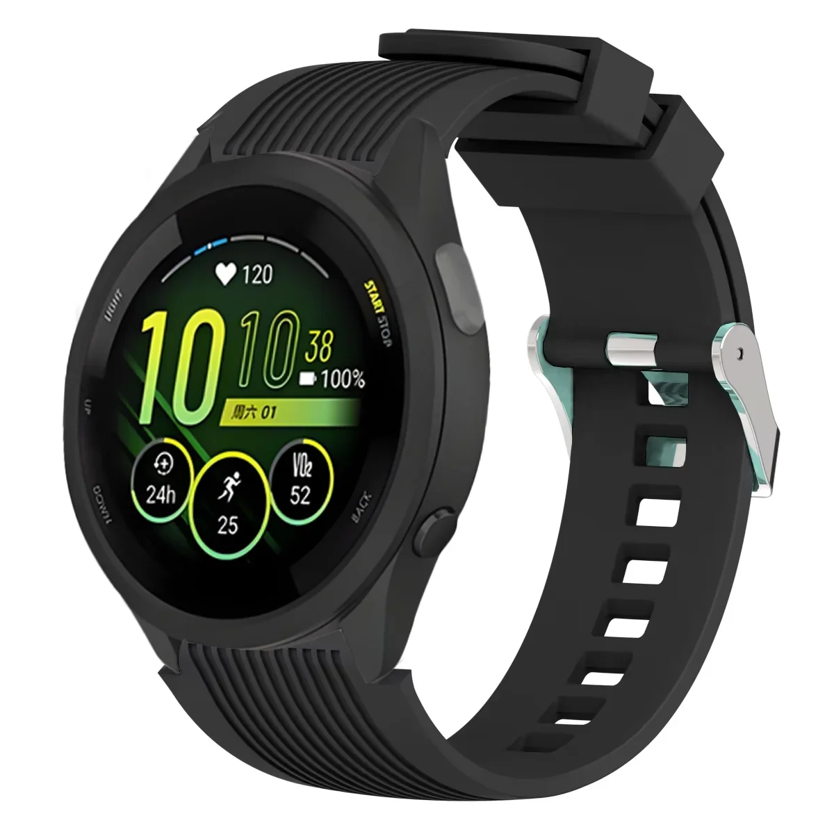 Breathable Silicone Strap for Garmin Smartwatches, 20mm/22mm