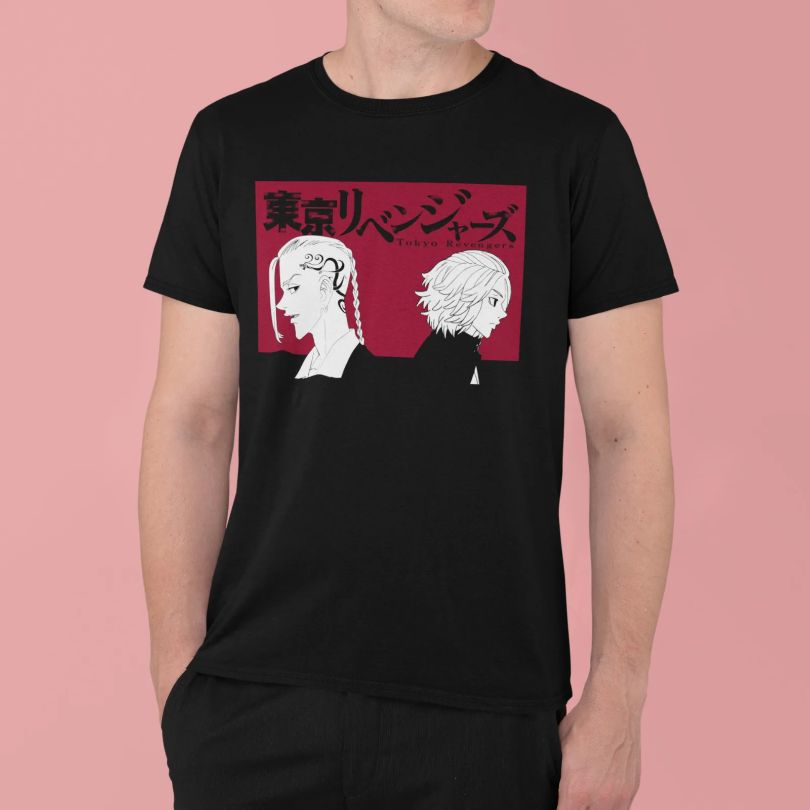 Maglietta Tokyo Revengers Maglietta Tokyo Manji Gang Mikey Sano Manjiro