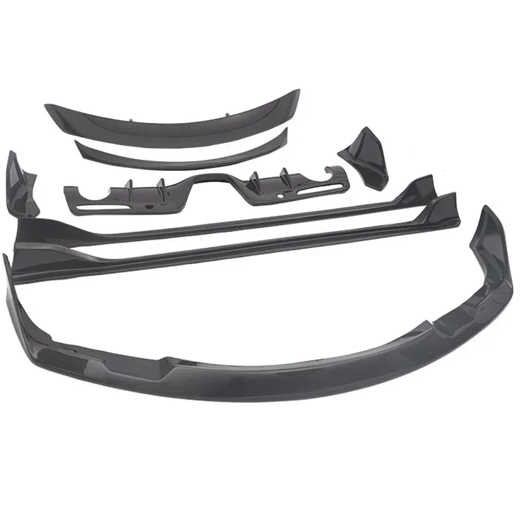 Z06-Style Body Kit For Chevrolet Corvette C8 Converte Z06 Bodykit Front Bumper Rear Bumper